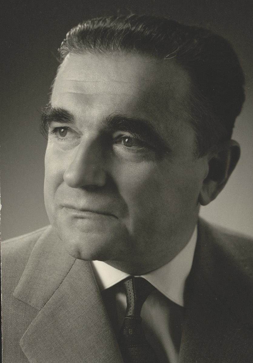  Ernst Rudolf Huber, 1961, Quelle: Niedersächsische Staats- und Universitätsbibliothek Göttingen, Fotograf(in): unbekannt.