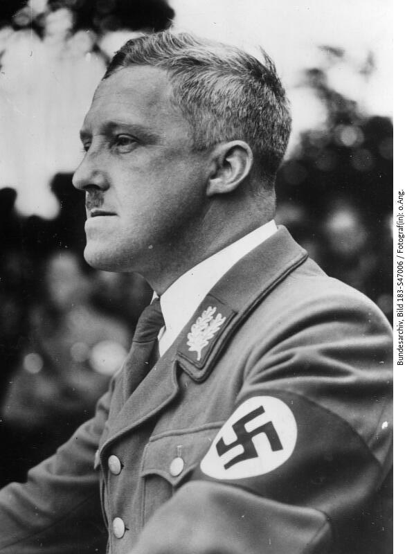  August Eigruber, 1938, Quelle: Bundesarchiv, Bild 183-S47006 / Fotograf(in): unbekannt.