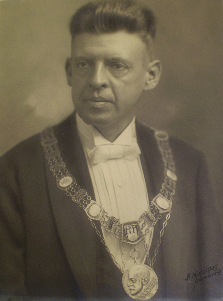  Wilhelm Blaschke als Rektor der Hamburgischen Universität, Amtsjahr 1927/28, Quelle: Universität Hamburg, Arbeitsstelle für Universitätsgeschichte.