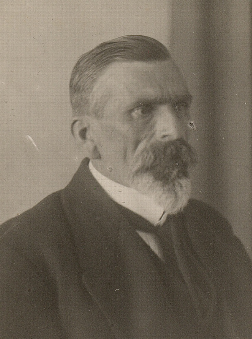   Alois Wolfmüller, 27.4.1918, Bildausschnitt, Quelle: Deutsches Museum, München, Archiv, PT 14973, Fotograf(in): unbekannt.