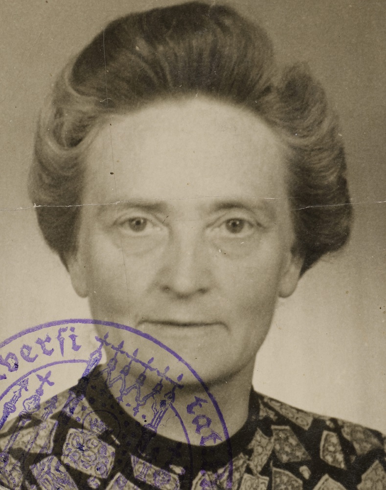  Maria Schug-Kösters, ca. 1945, Quelle: Universitätsarchiv München, E-II-3078, Fotograf(in): unbekannt.