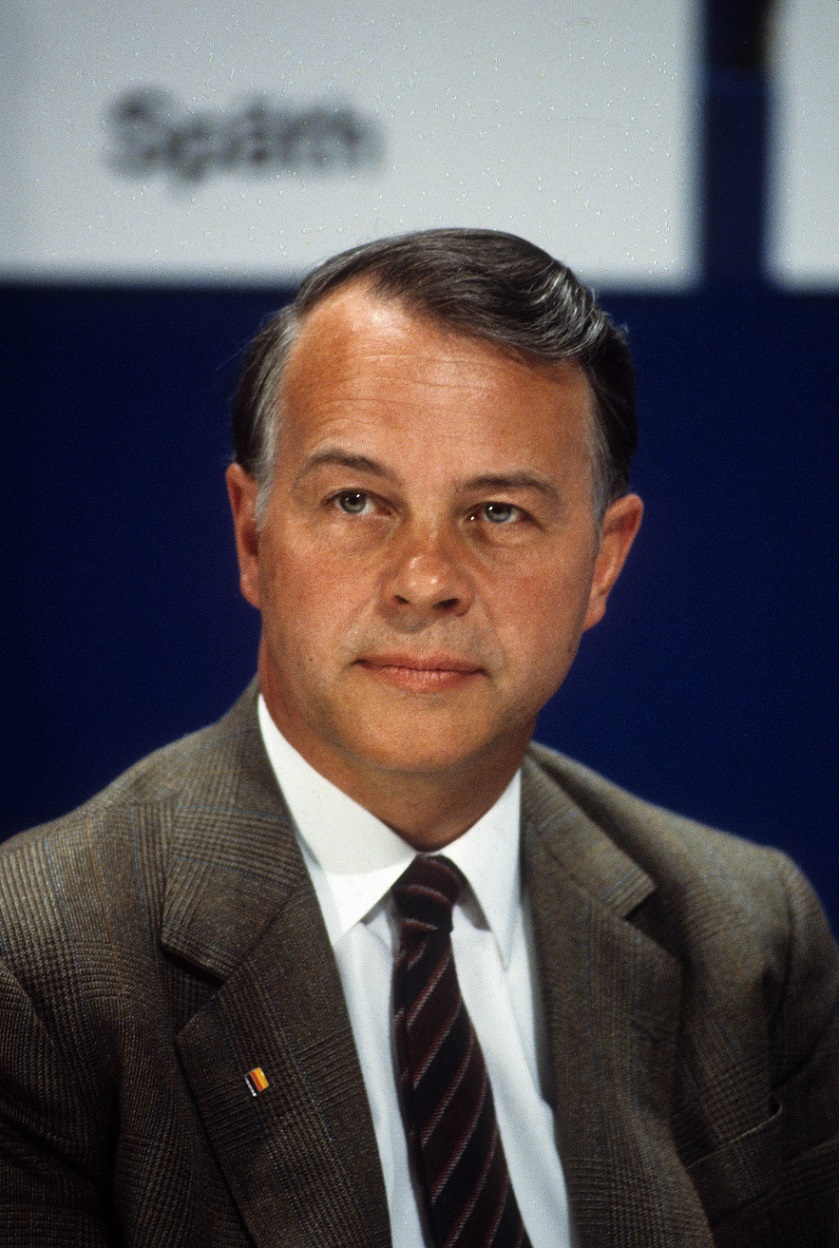  Ernst Albrecht, CDU-Parteitag in Berlin, 20.5.1980, Quelle: Imago Images, Fotograf: Heiko Feddersen.