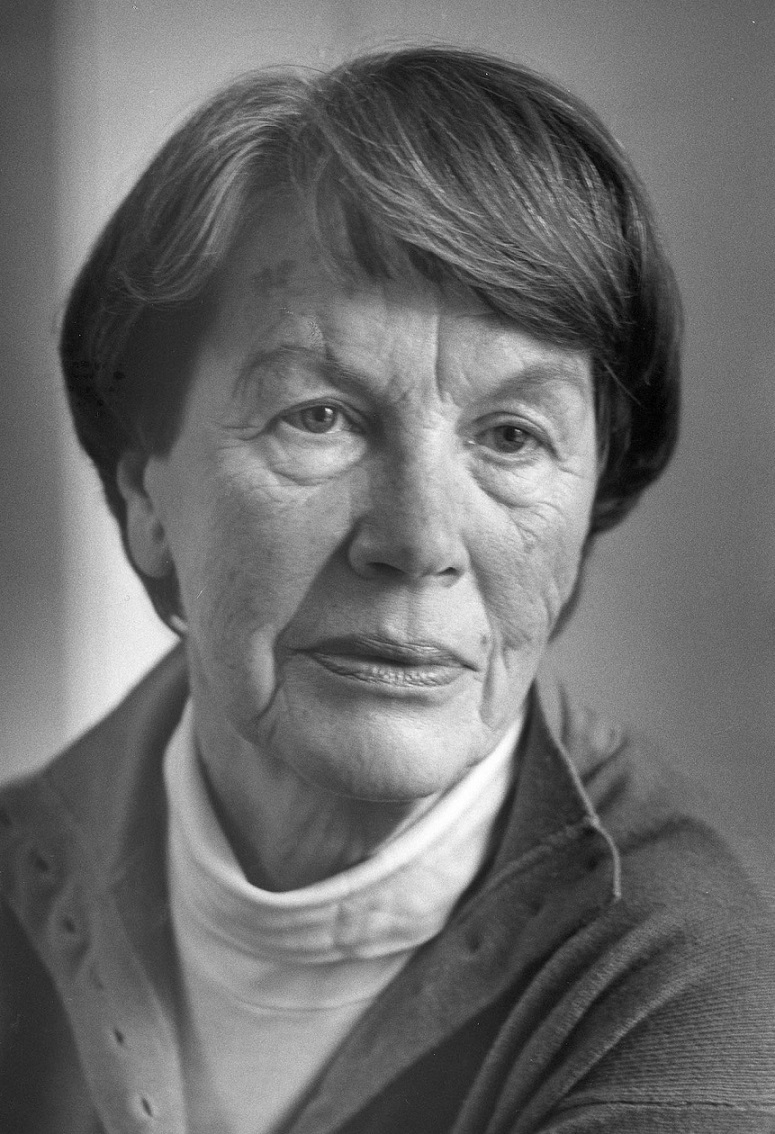  Helene Rahms, 1991, Quelle: FAZ-Archiv, Fotografin: Barbara Klemm (geb. 1939), veröffentlicht auf Wikimedia Commons.